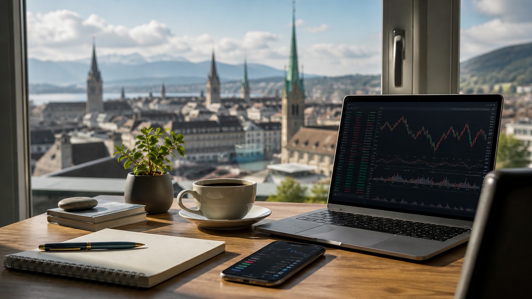 Bitcoin price in Switzerland: how to follow and analyse BTC