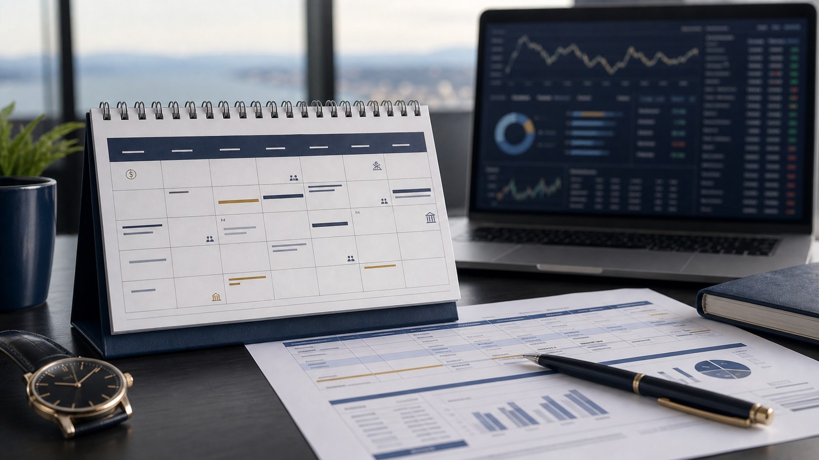 Calendrier financier d une action suisse: quoi suivre